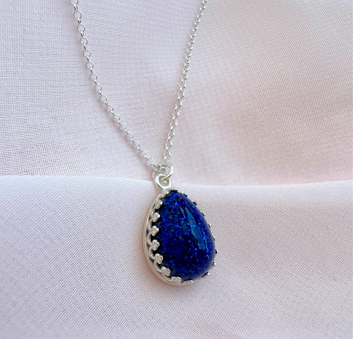 Crowned Drop of Love Necklace