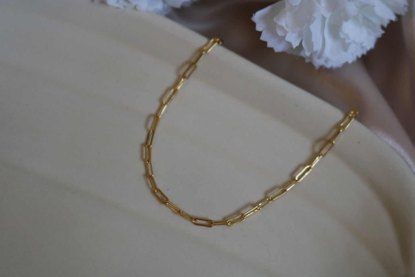 Paperclip necklace