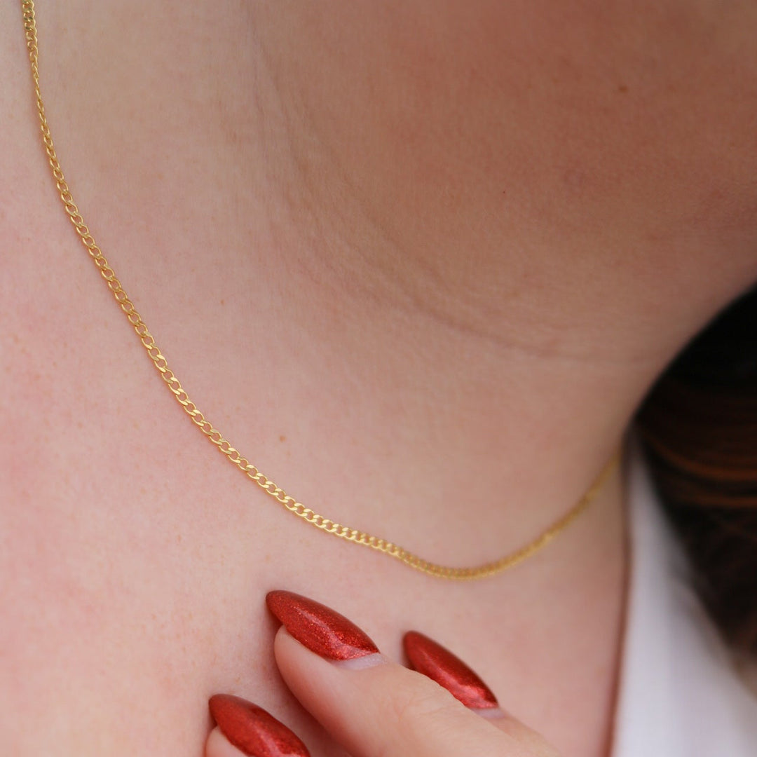 Flat Cuban Necklace