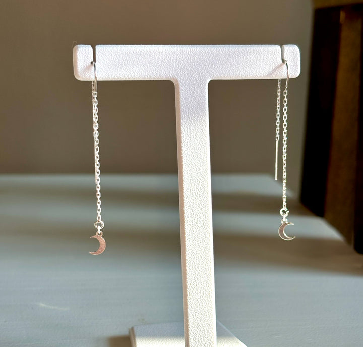 Moon Threader Earrings