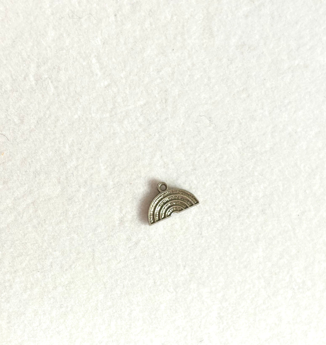 Silver Rainbow Charm