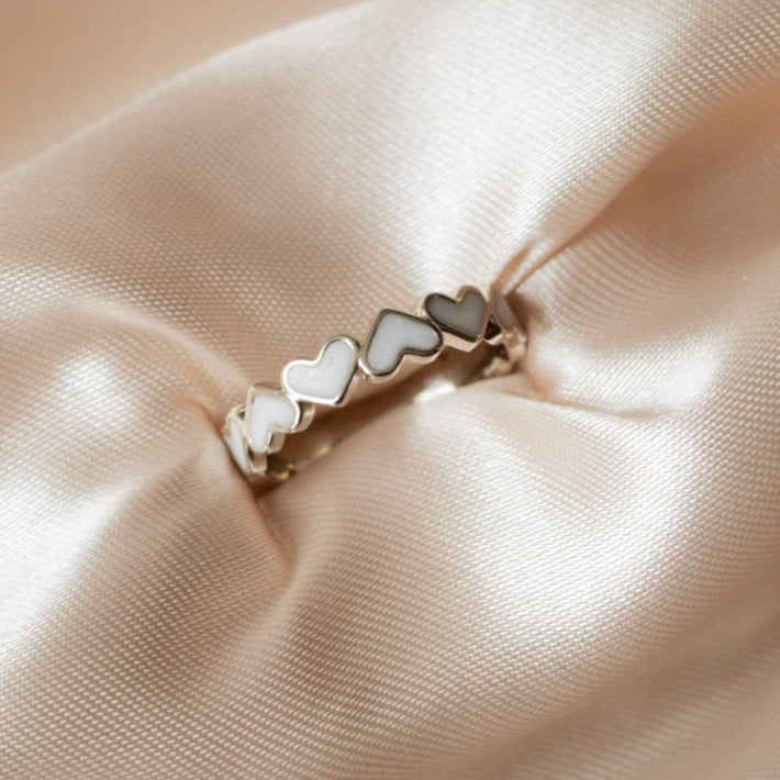 Eternity Heart Keepsake Band