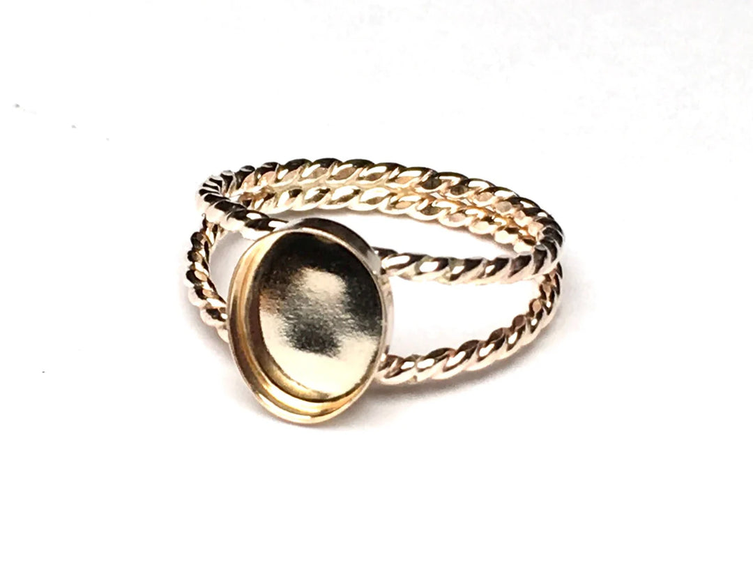 Gold Filled Double Twist Simplicity