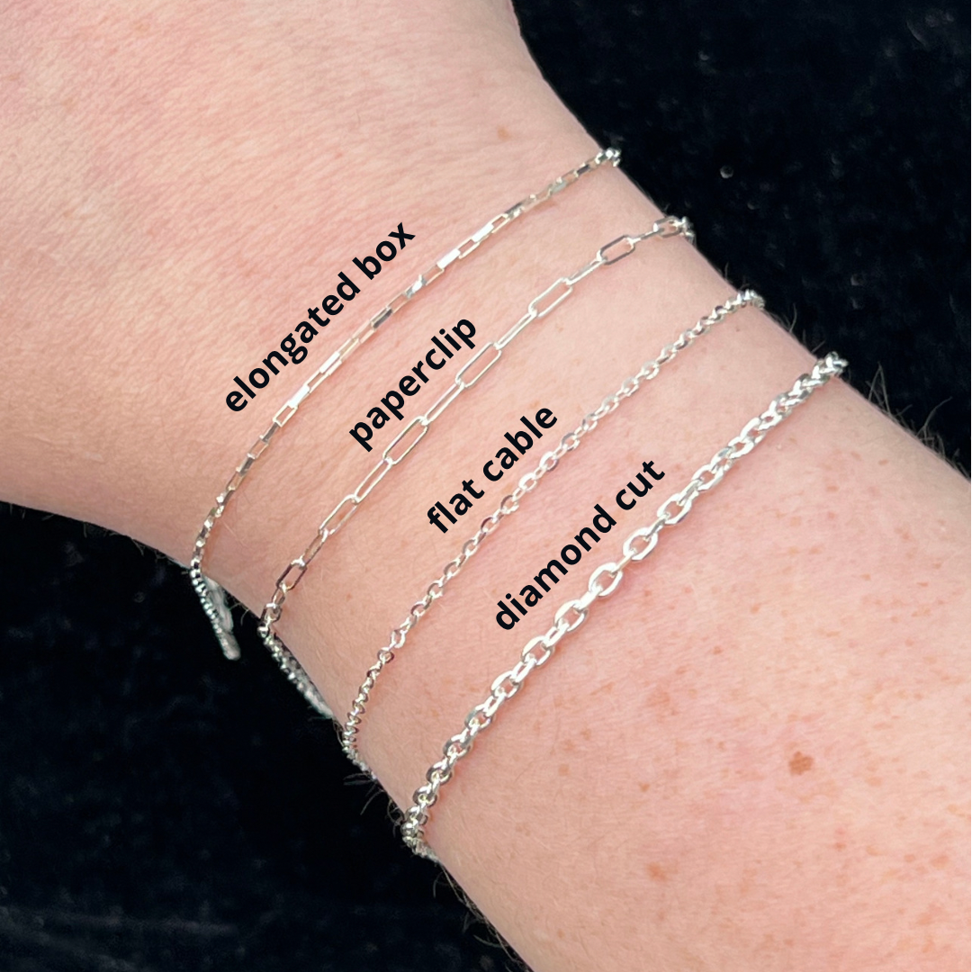 Silver Permanent Anklet