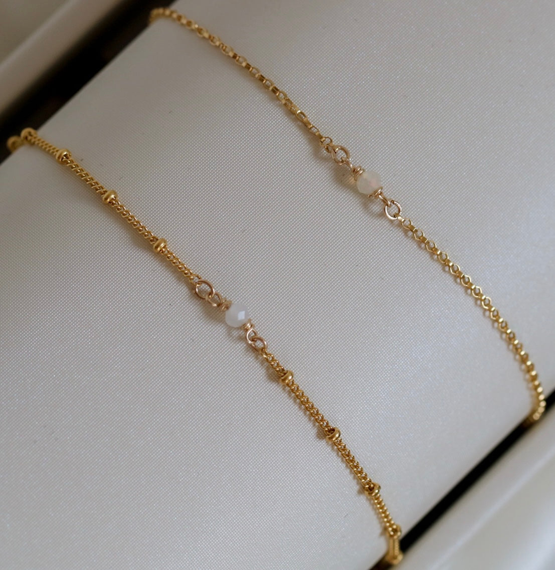 Gold Fill Permanent Bracelet with charm