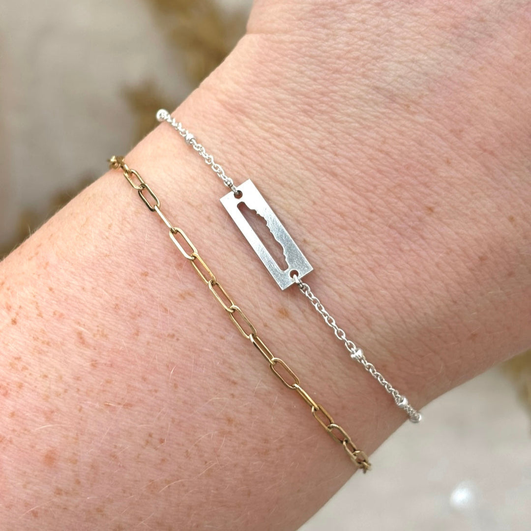 Sleeping Giant Bar Bracelet