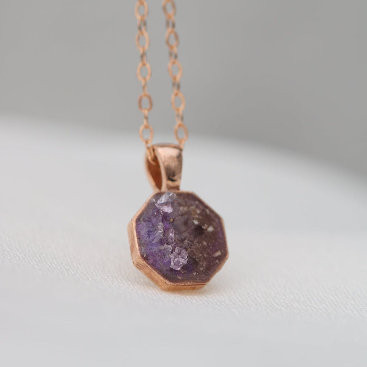 10k Hex Pendant