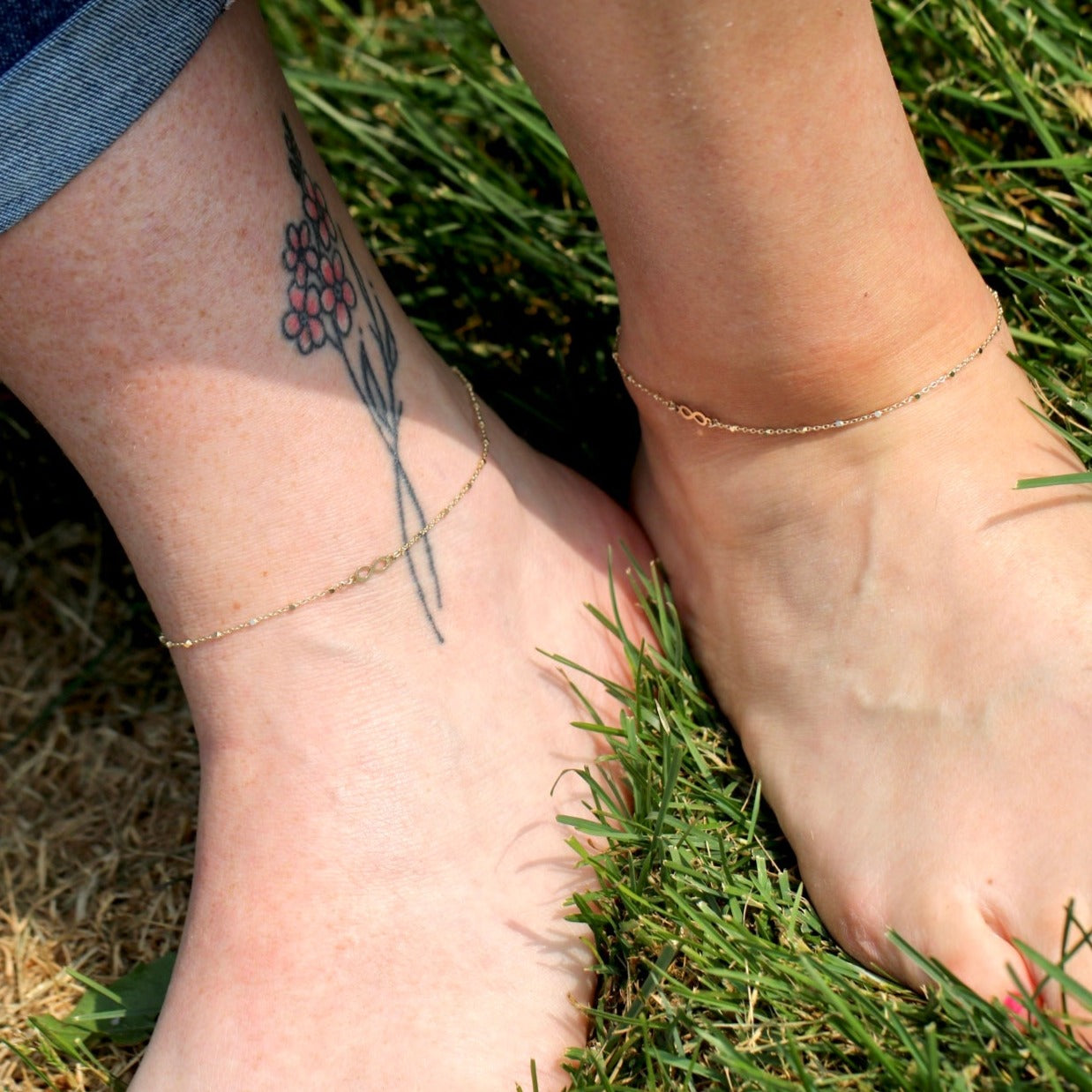 10k Permanent Anklet