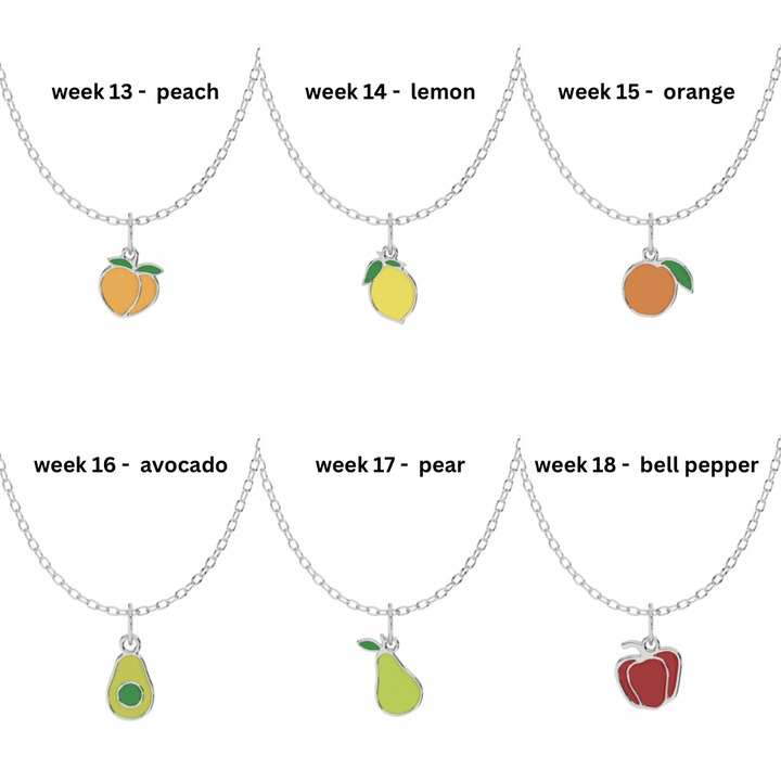 Enamel Pregnancy Milestone Bracelet