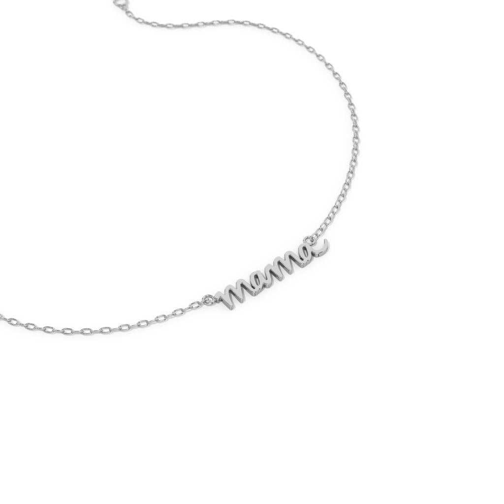 Script name necklace