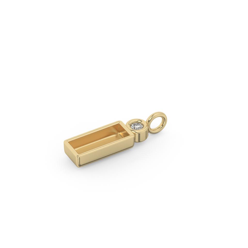 10k Aura birthstone Pendant