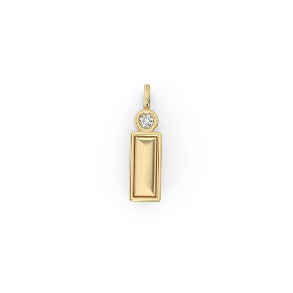 10k Aura birthstone Pendant