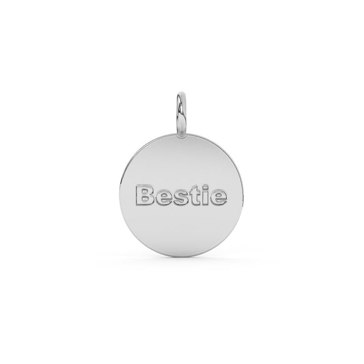 10k Name Disc Pendant
