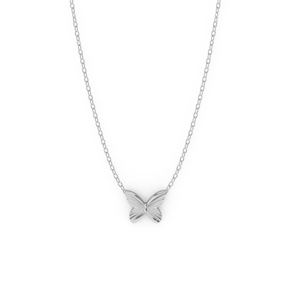 10k butterfly necklace
