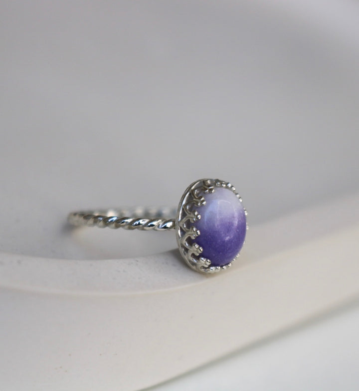 Crown Ring Twist Band size 9