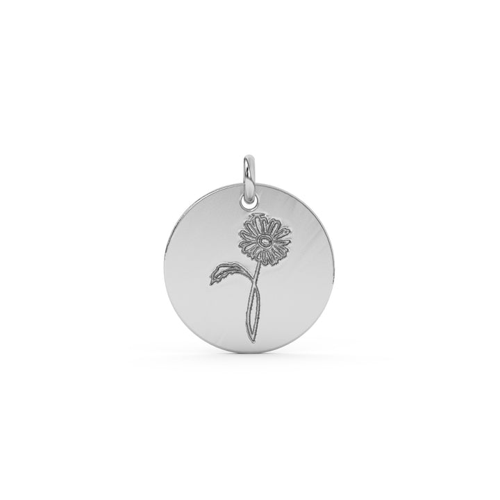 10k Birthflower Necklace