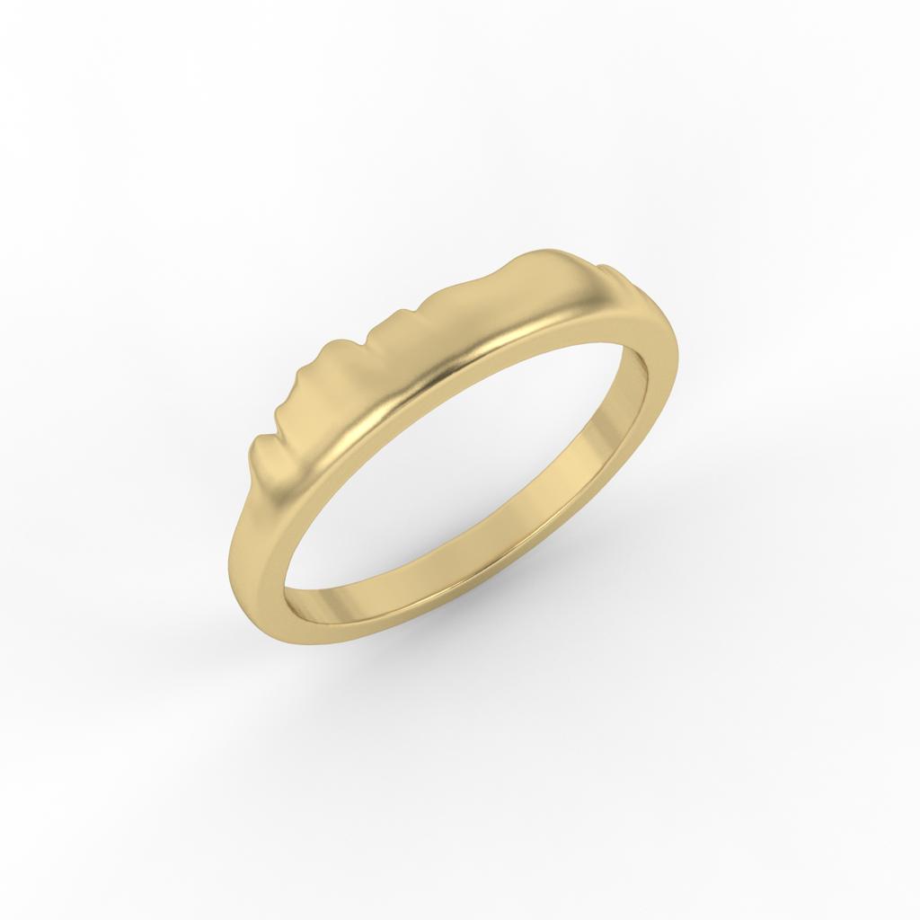 14k Sleeping Giant Ring