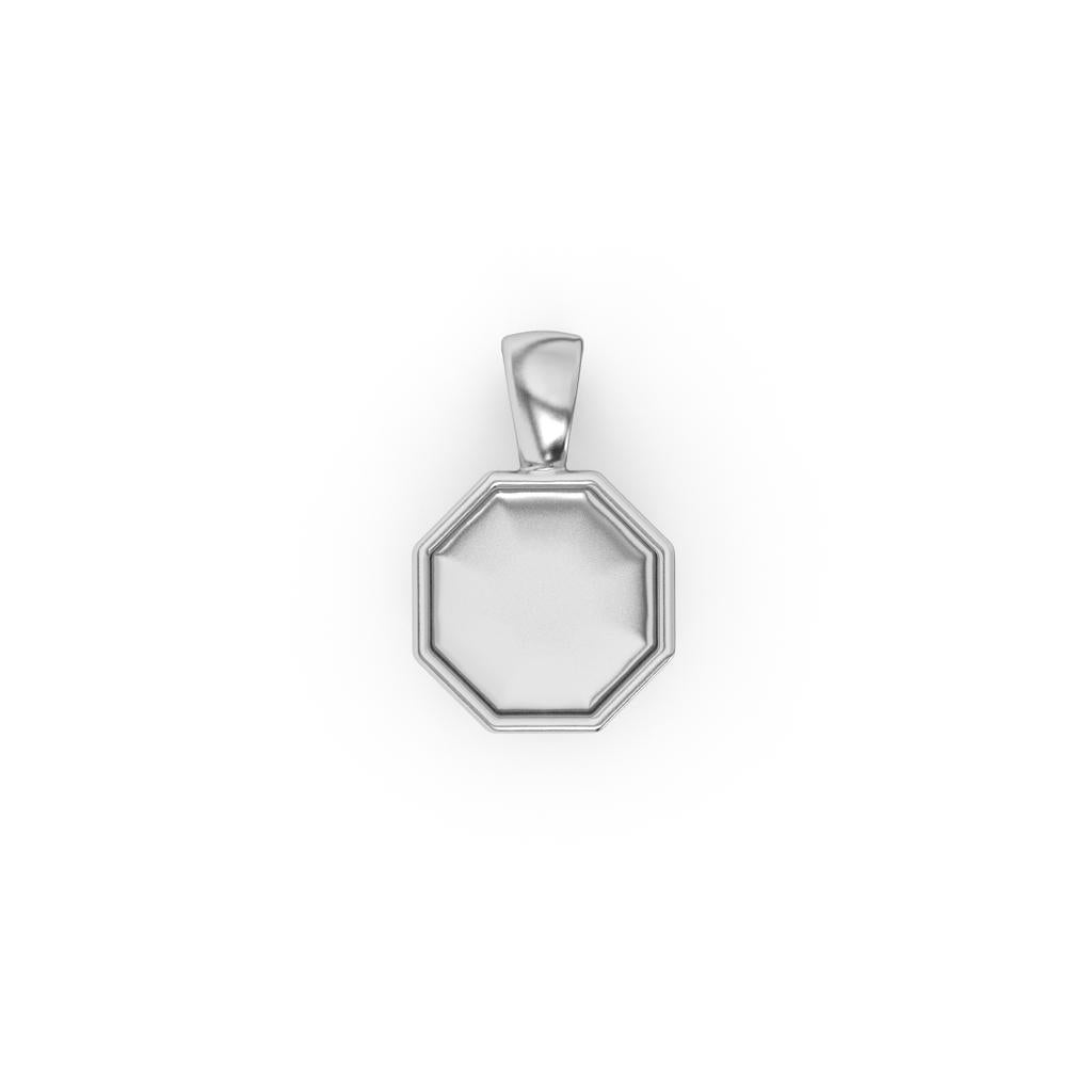 10k Hex Pendant