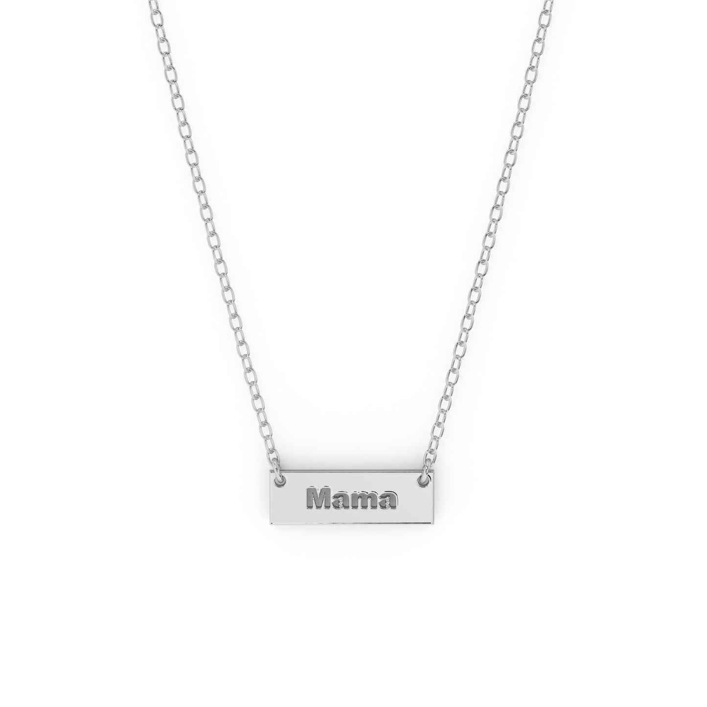 10k Bar Necklace