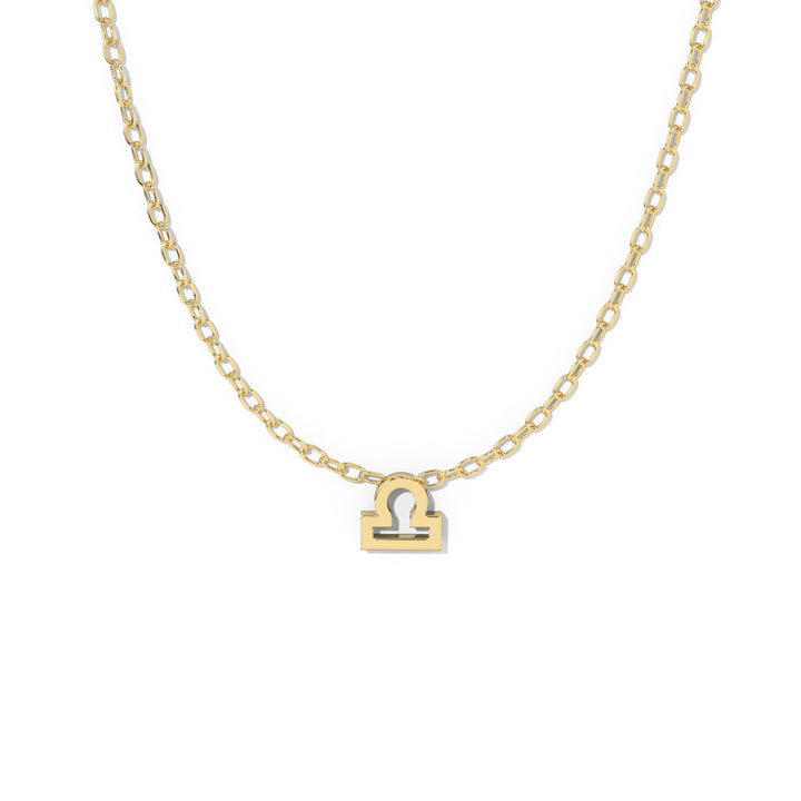 10k Zodiac Necklace