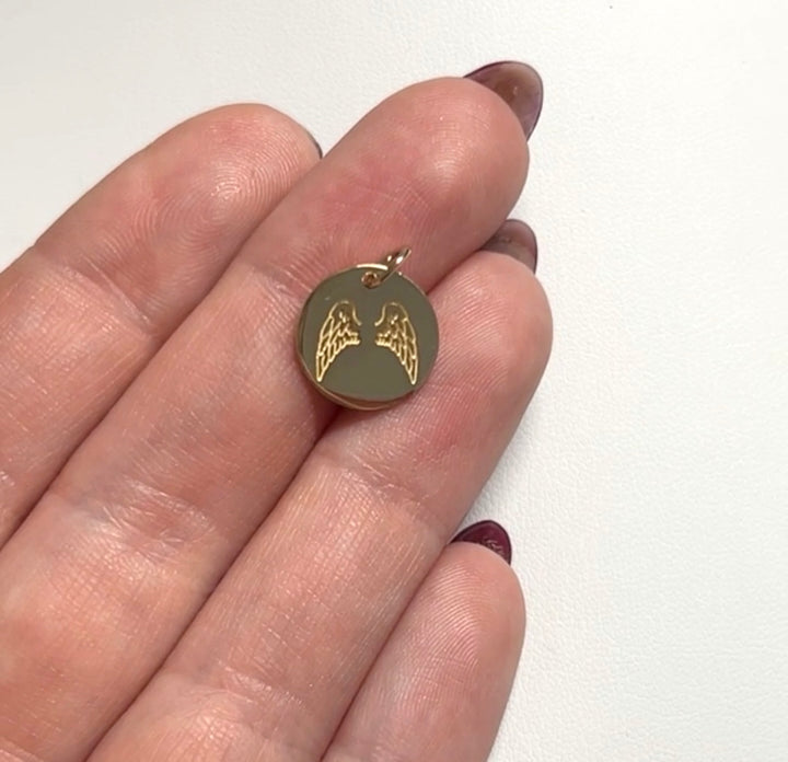 10k Angel Necklace