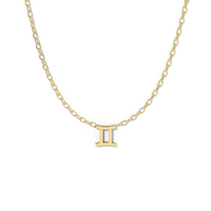 10k Zodiac Necklace