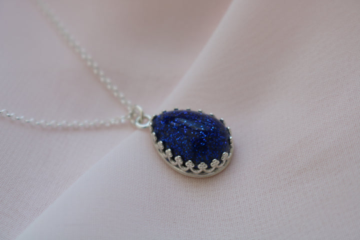 Crowned Drop of Love Necklace