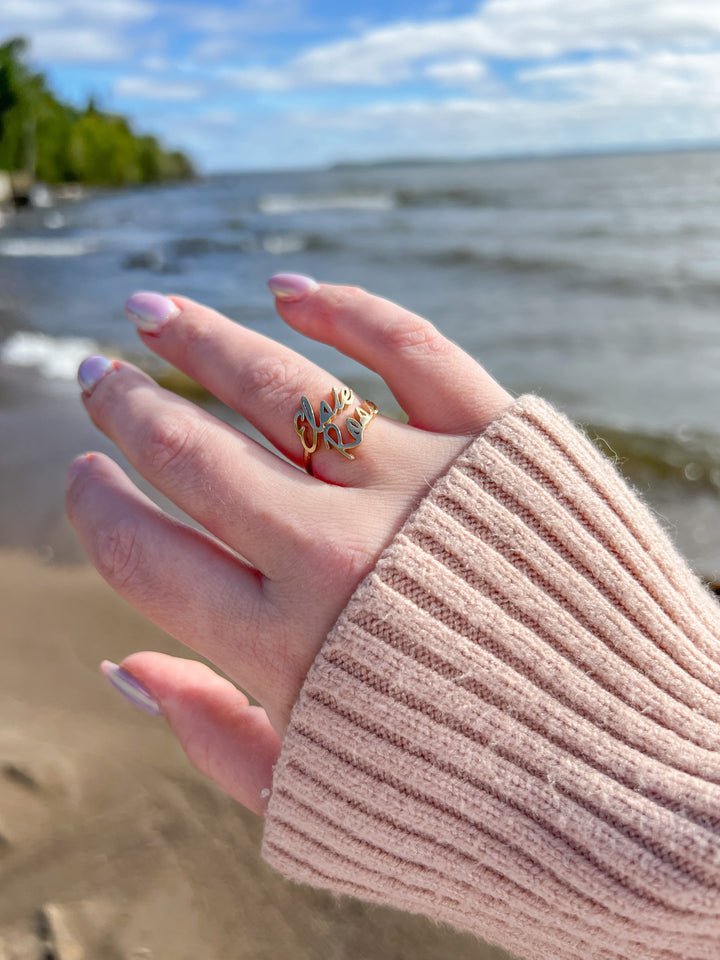 10k Name Ring