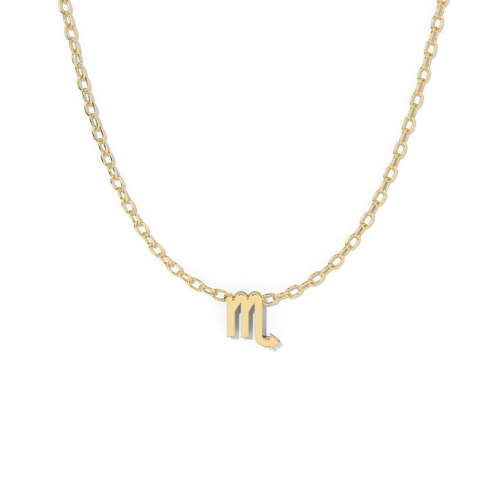 10k Zodiac Necklace
