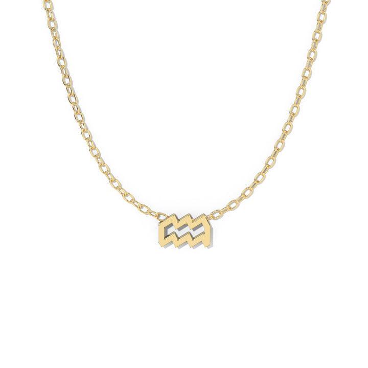 10k Zodiac Necklace