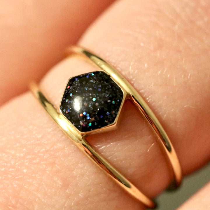10k Double The Hex Ring