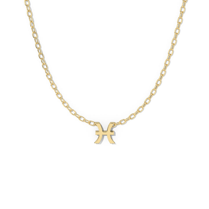 10k Zodiac Necklace