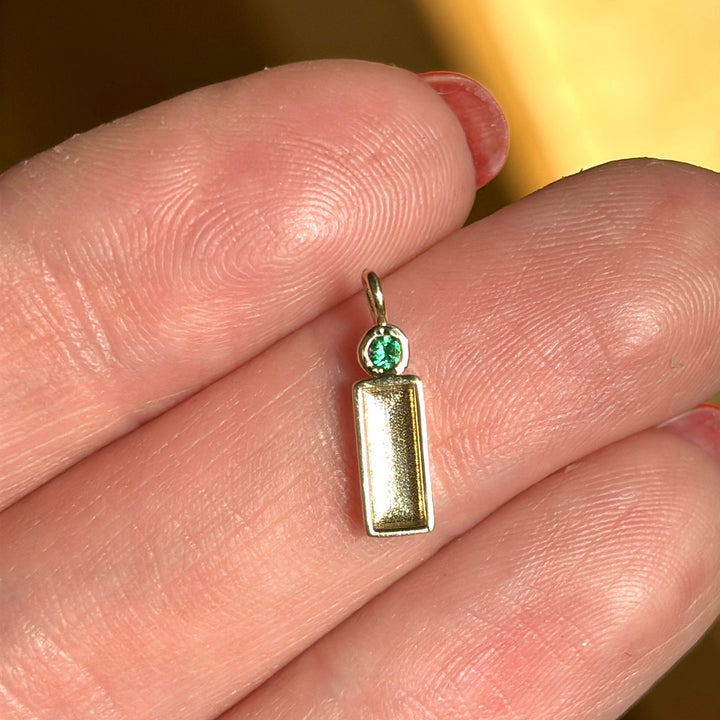10k Aura birthstone Pendant