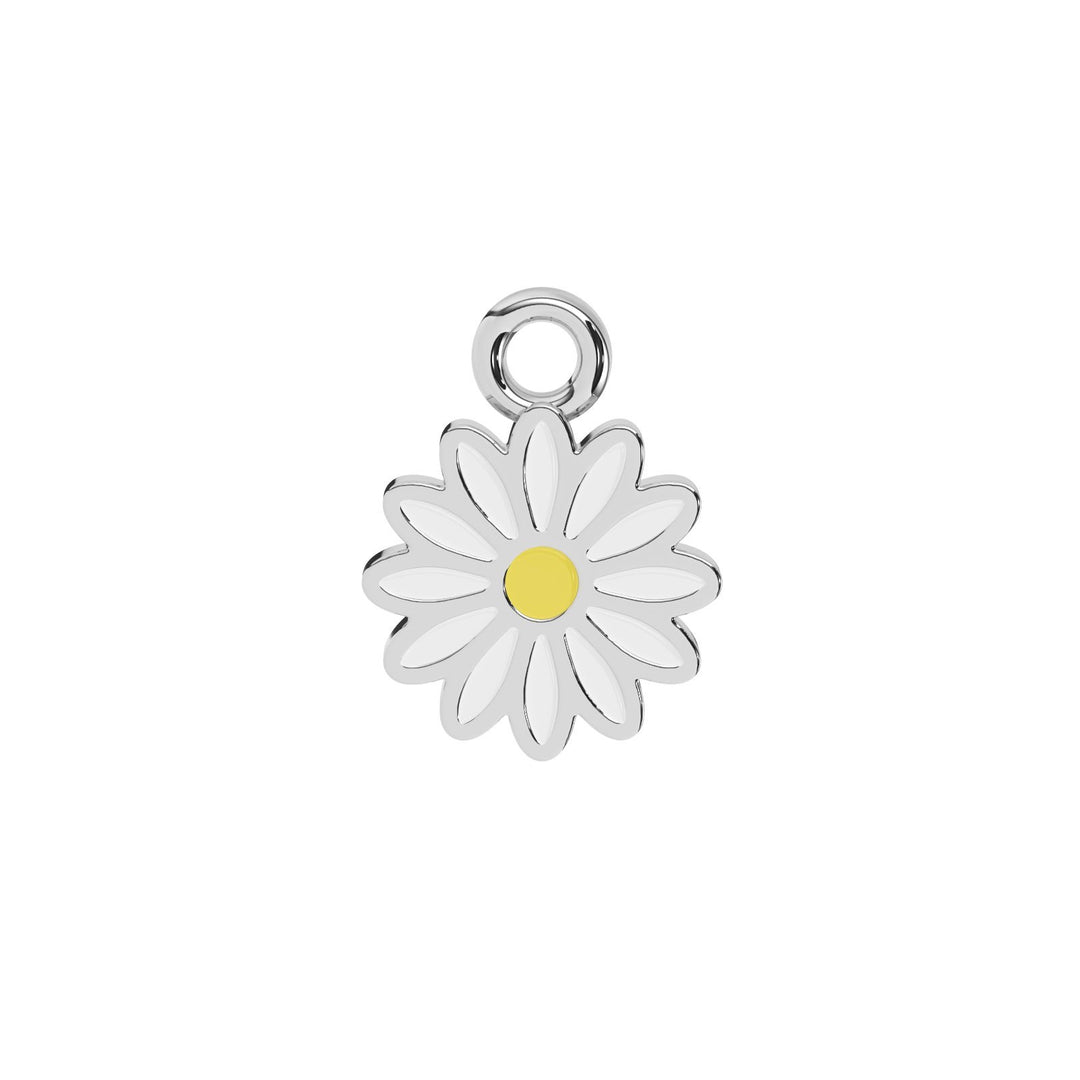 Enamel Daisy Charm ws