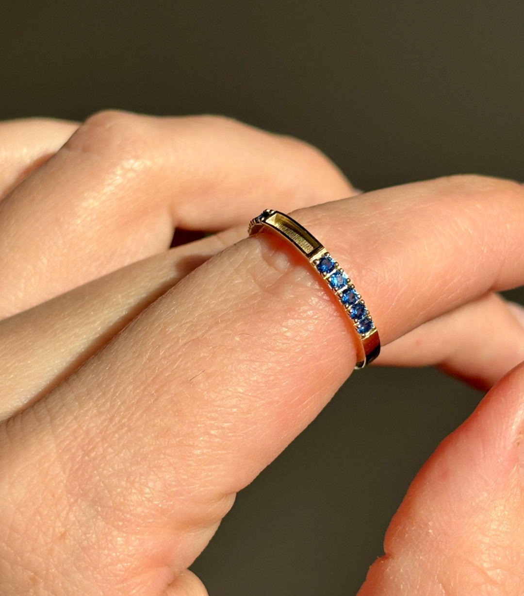 Lila Birthstone Ring