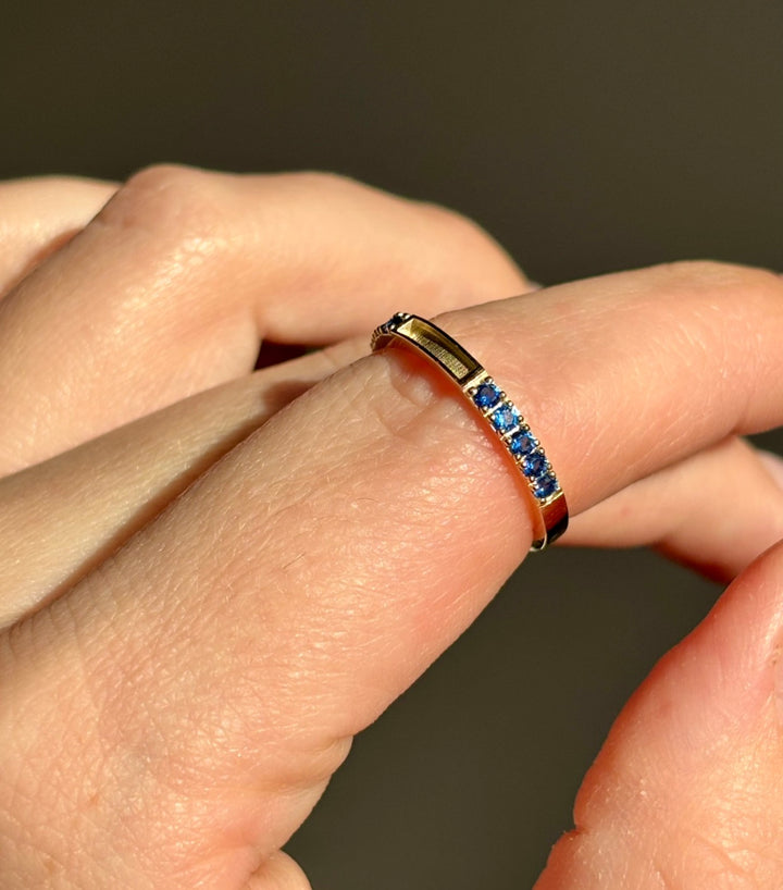 Lila Birthstone Ring