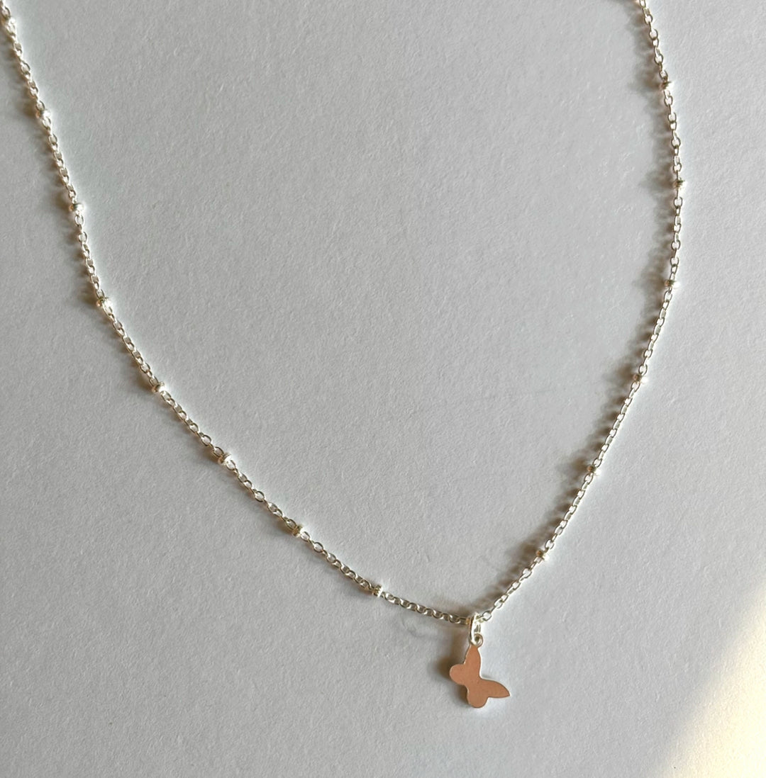 Dainty Butterfly Necklace