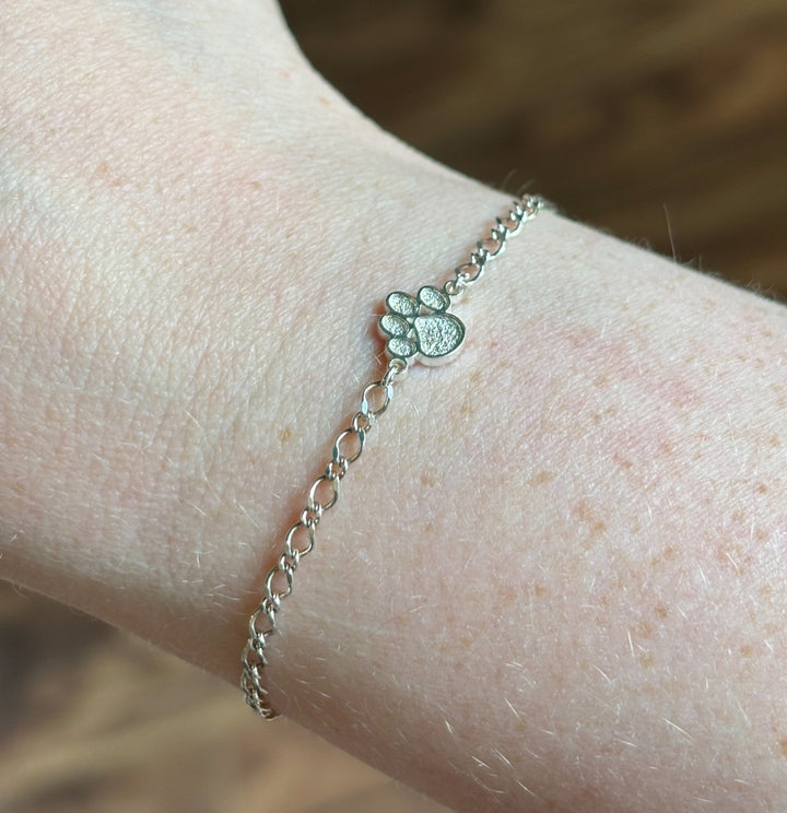 10k Paws of Love Bracelet