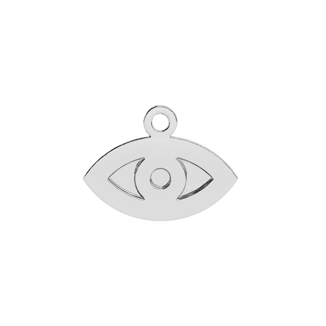 Silver Evil Eye Charm ws