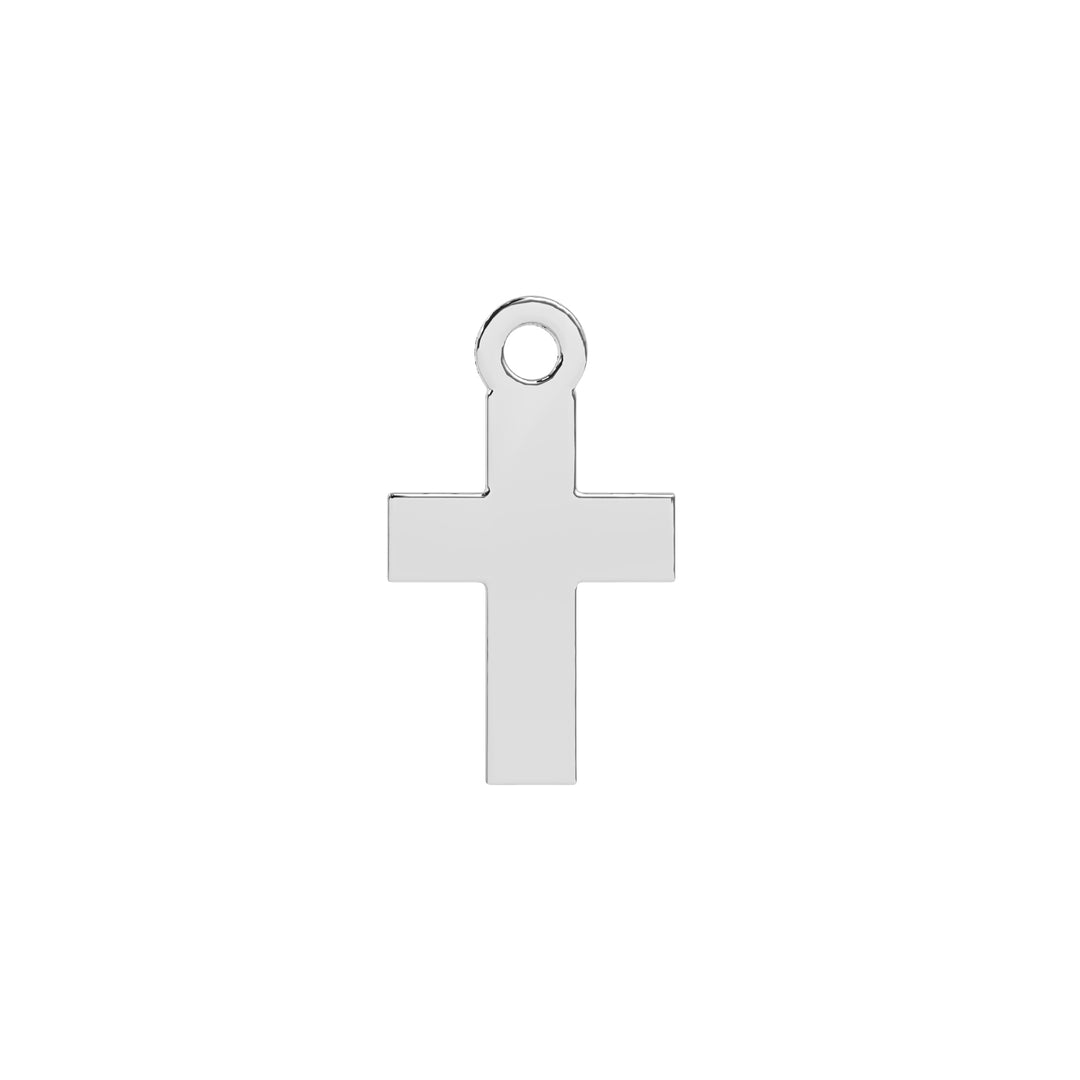 Silver Cross Charm ws