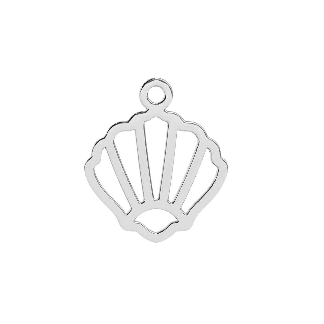 Silver Seashell Charm ws