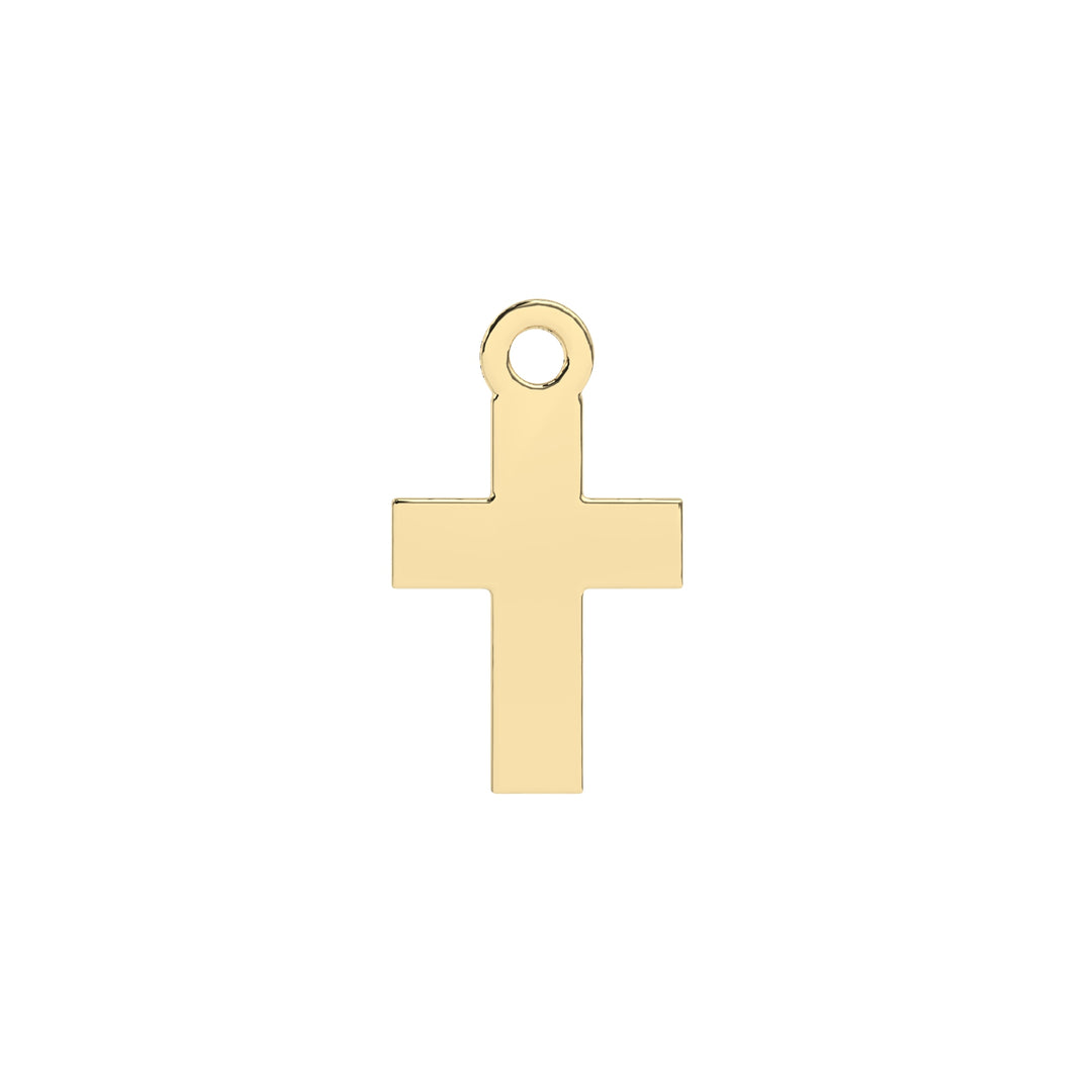 10k Cross Charm ws