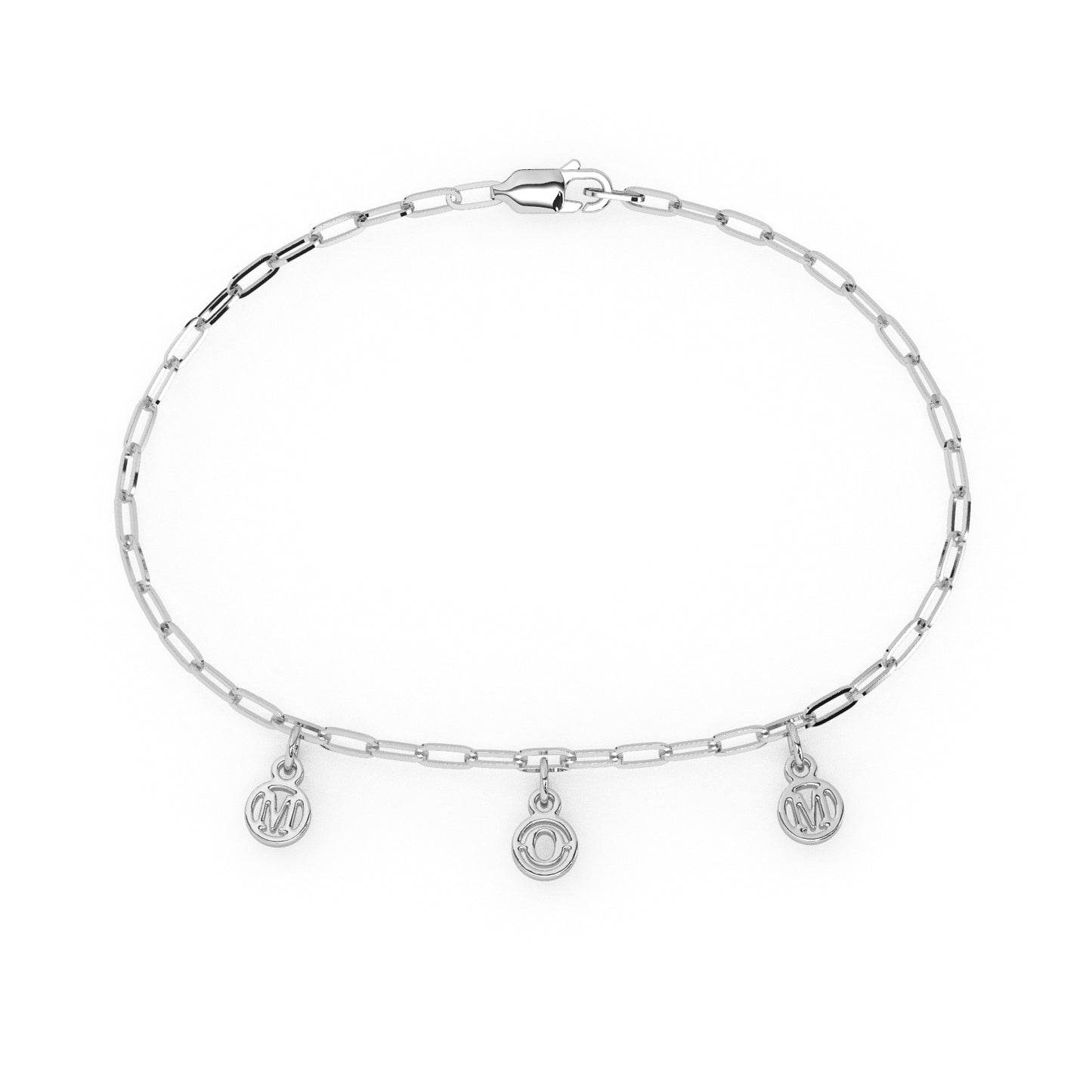 Silver Charmed Bracelet