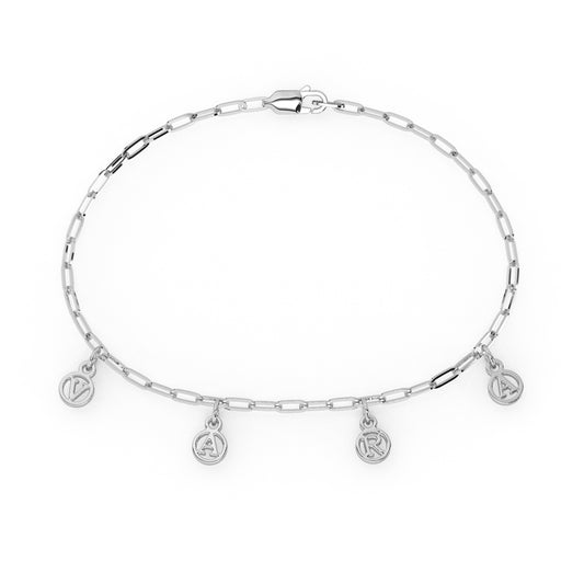 Silver Charmed Bracelet