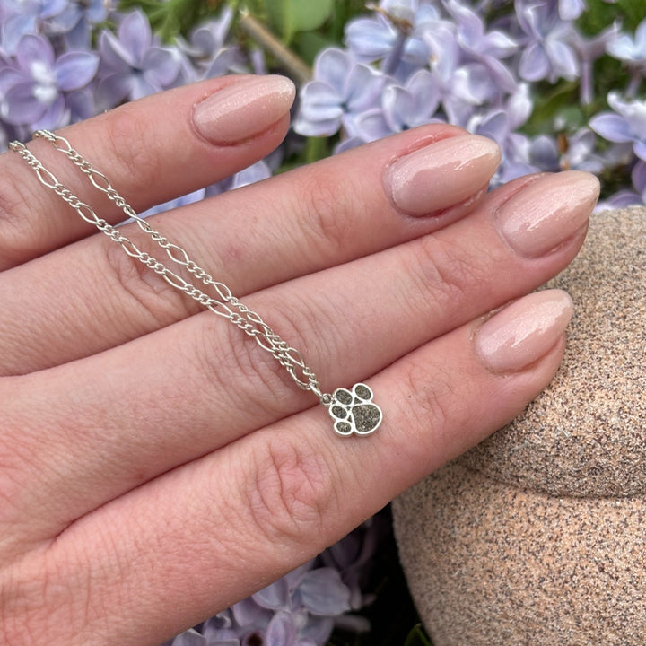 10k Paws of Love Necklace