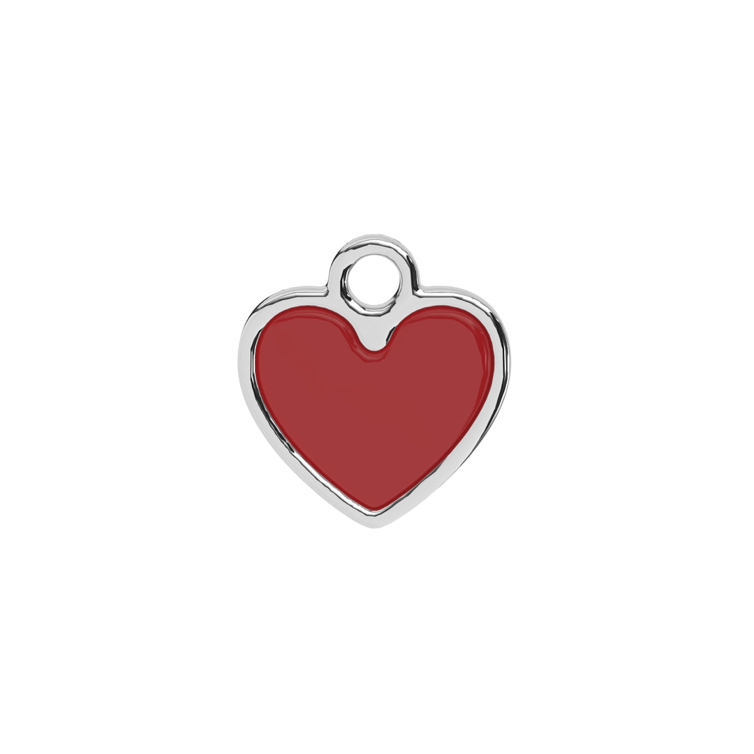 Enamel Heart Charm ws