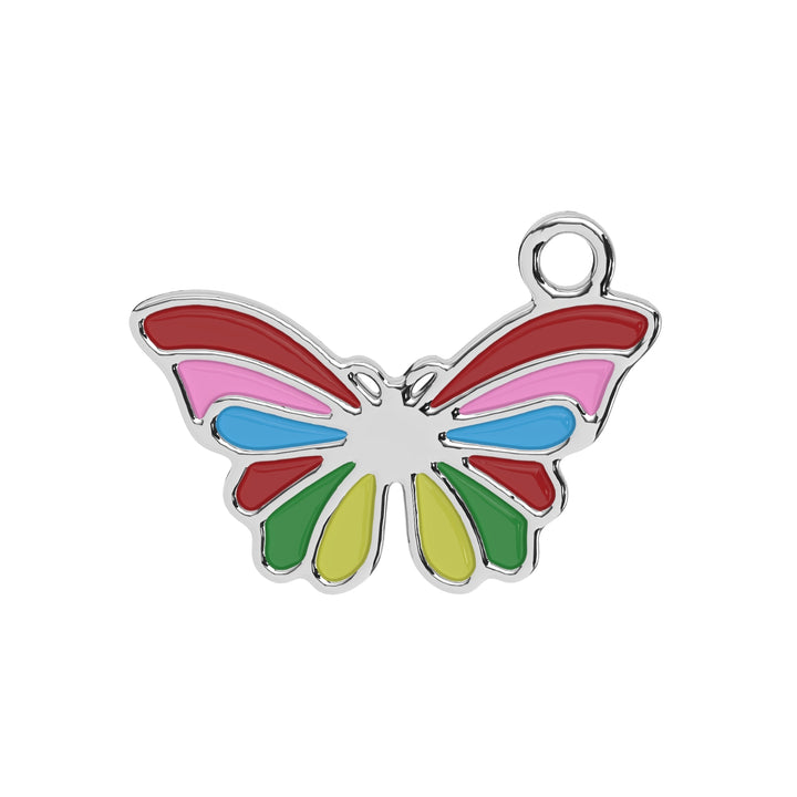 Enamel Butterfly Charm ws