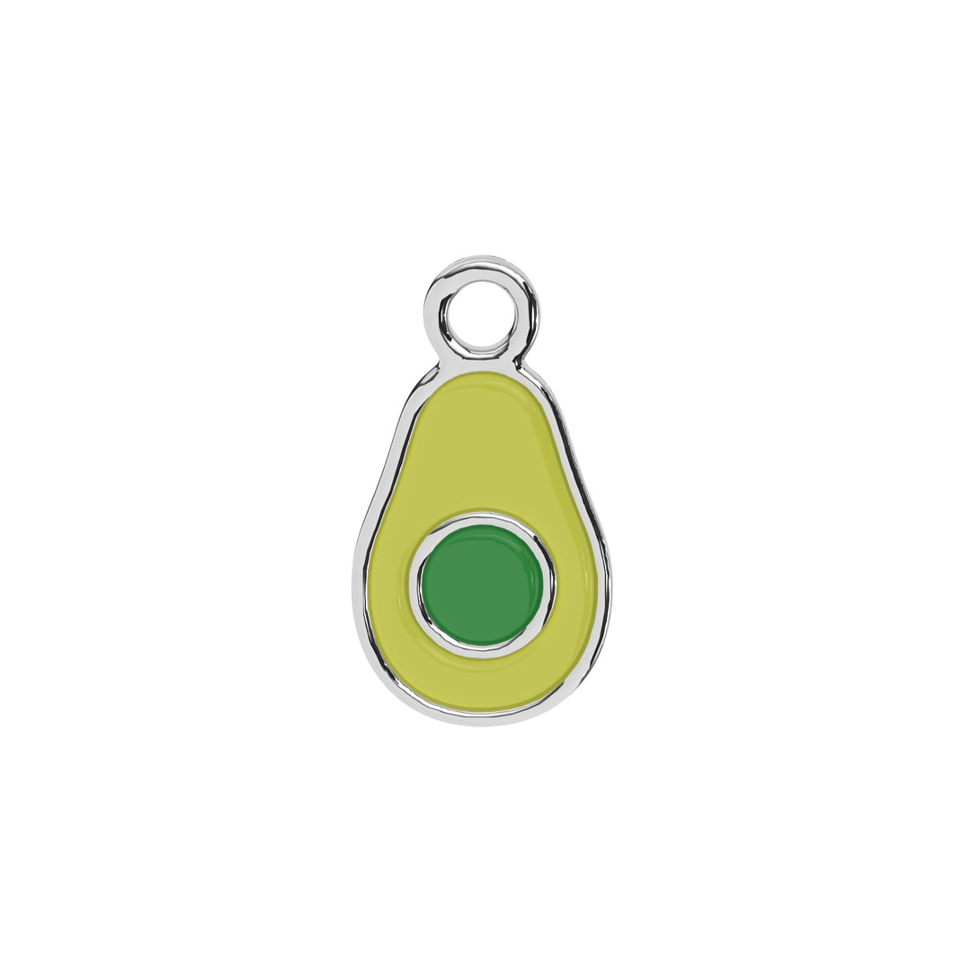 Enamel Avocado Charm ws