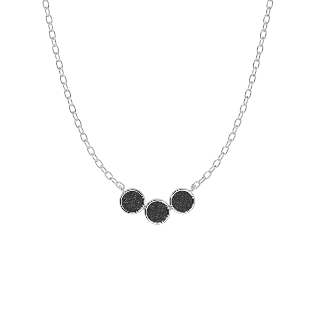 10k Three Dot Necklace