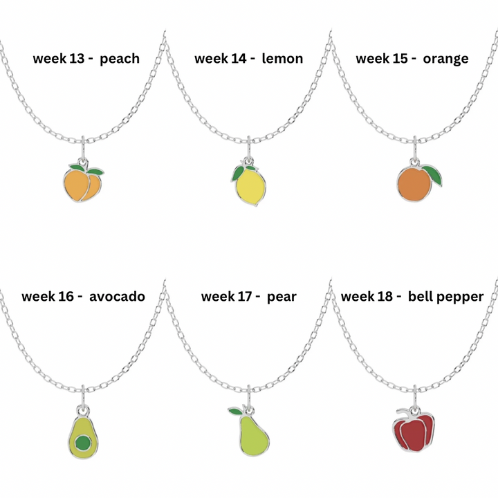 Enamel Fruit Charm